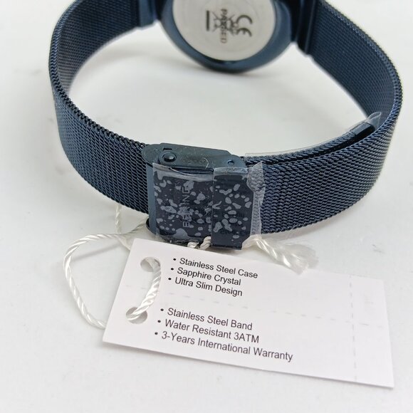 Bering Classic 18132-399 Women's 32mm Crystal Accent Blue MOP Dial Watch NWT - Picture 6 of 11